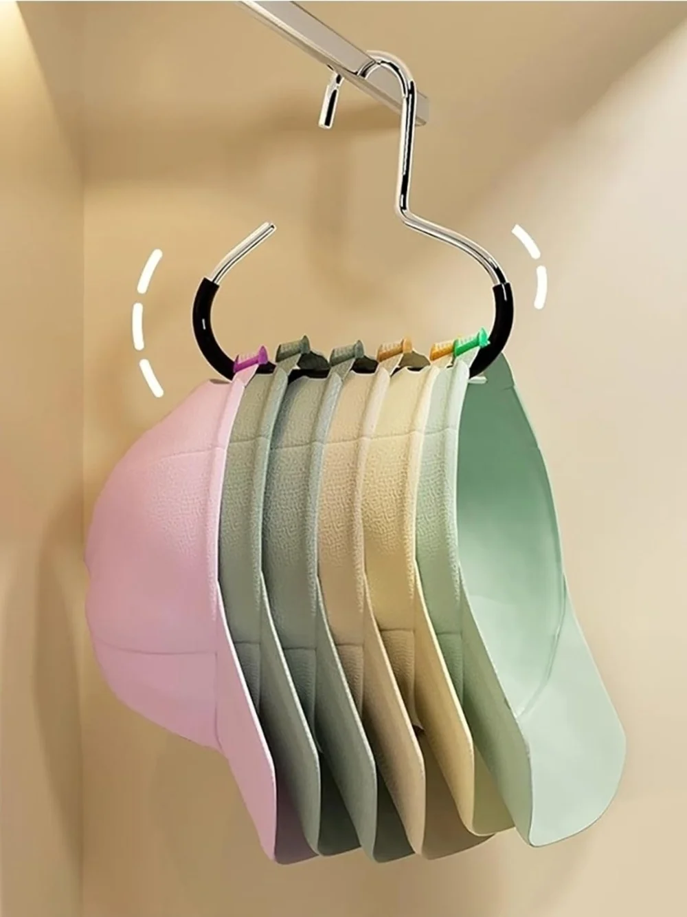 2 Pack Hat Organizer for Baseball Caps, Scarves, Ties, Etc BNIB